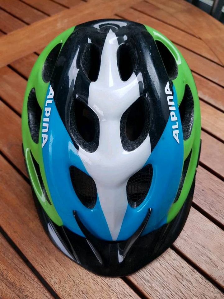 ⭐ Alpina Fahrradhelm Jungen, unfallfrei, Gr. 47-52 in Spelle