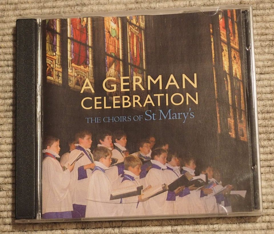 CD – A German Celebration – The Choir of St Mary‘s in Burgthann 