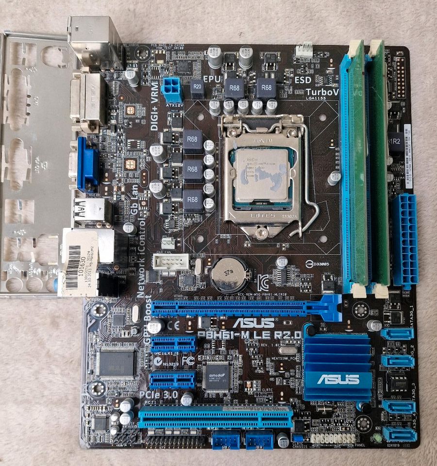 Asus P8H61-M LE R2.0 Mainboard LGA1155 in Edingen-Neckarhausen