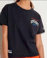 Neu! Superdry, T-Shirt, Boxy, Gr. 44, dunkelblau Nordrhein-Westfalen - Warburg Vorschau