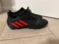 Adidas Deportivo 42 2/3 Fußballschuhe schwarz outdoor Sachsen-Anhalt - Wanzleben Vorschau