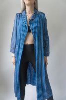 Vintage Kimono Morgenmantel Seide Silk Blau Niedersachsen - Lüneburg Vorschau