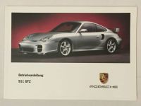 Porsche 911 996 GT2 Betriebsanleitung / Bedienungsanleitung 2001 Nordrhein-Westfalen - Sundern (Sauerland) Vorschau