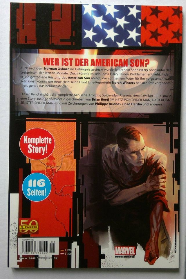 "Spider-Man: American Son" von Brian Reed (Panini 2011) in Donauwörth