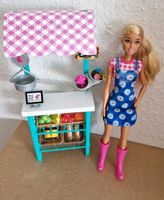 Barbie Puppe Mattel 2015 mit Marktstand neu Niedersachsen - Algermissen Vorschau