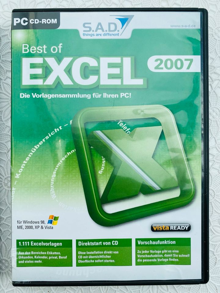 DVD-ROM OFFICE VORLAGEN / BEST OF EXCEL VORLAGENSAMMLUNG in Kleve