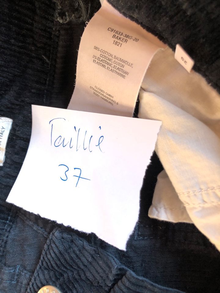 CLOSED Hose Damen Ballon Jeans Baker Cord w27 w29 in Tönisvorst