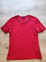 Taifun collection Oberteil T-Shirt Shirt Gr. 38 rot Pailletten Bayern - Augsburg Vorschau