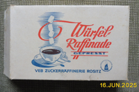 DDR Würfelzuckerverpackungen, Kartons Würfelzucker Sachsen - Olbernhau Vorschau
