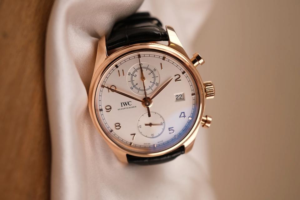 IWC Portugieser Chronograph Classic IW390301 Box + og. Papiere SE in Simbach