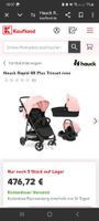 Kinderwagen 3 in 1 Hauck Rapid 4 mit Schwarz und Grau Bayern - Rödental Vorschau