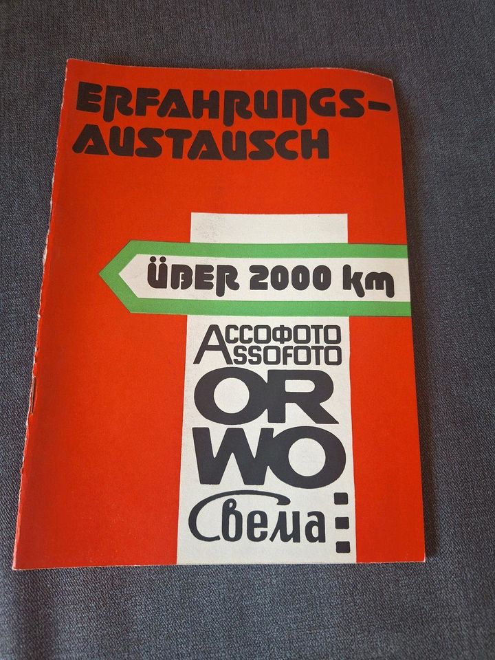 Erfahrungsaustausch über 2000km - ORWO Wolfen in Bitterfeld