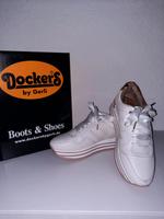 Dockers by Gerli Sneaker Gr. 41 weiß/rosegold NEU Niedersachsen - Schortens Vorschau