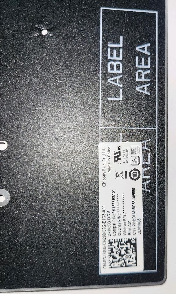 US Tastatur Dell Latitude 5400 5401 5410 5411 Serie original in Wettenberg