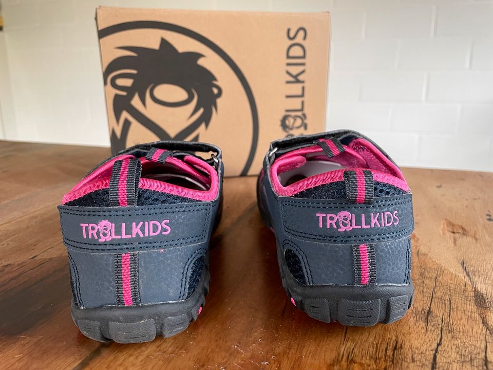 #neuw.#trollkids #sandef jord sandal #sandalen #blau pink #gr. 34 in Goldbach