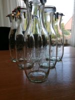 WECK Gläser, Saftflaschen 1.062 ml, mit Deckel, Gummi + 2 Klammer Niedersachsen - Uelsen Vorschau