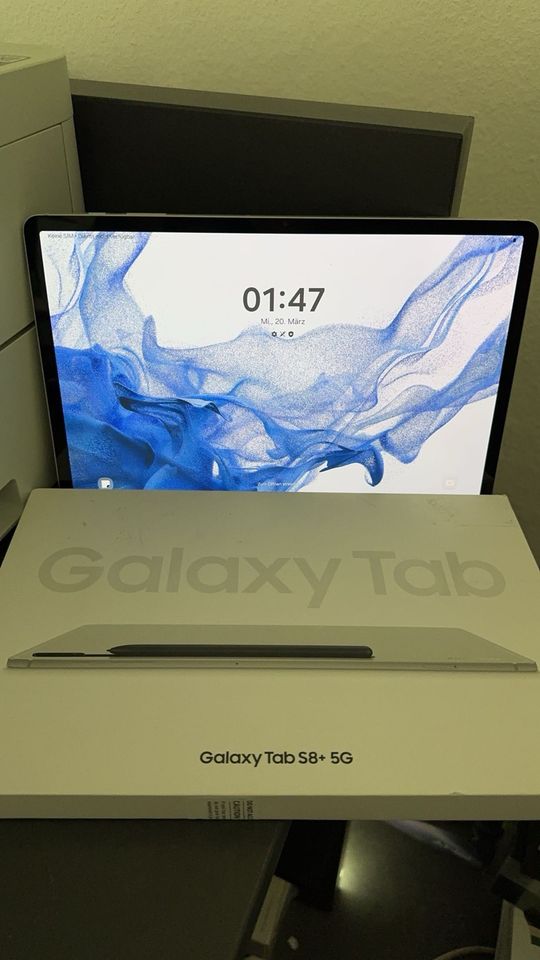 Samsung Galaxy Tab S8+ 128GB Wifi Silber /Aussteller in Gelsenkirchen