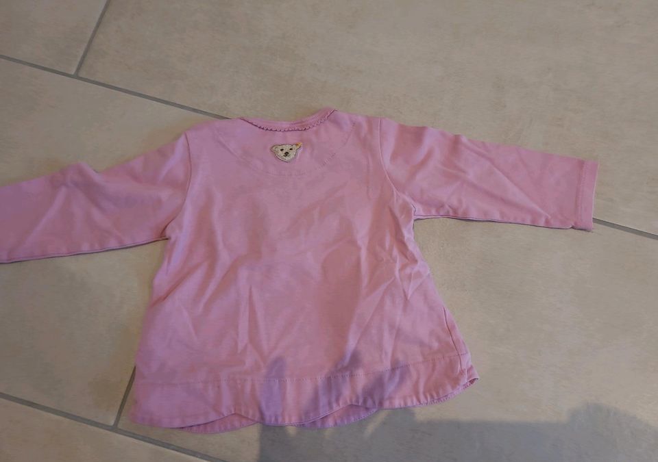 Rosa Steiff Oberteil/ Shirt, Größe 62/ 68 in Lingen (Ems)