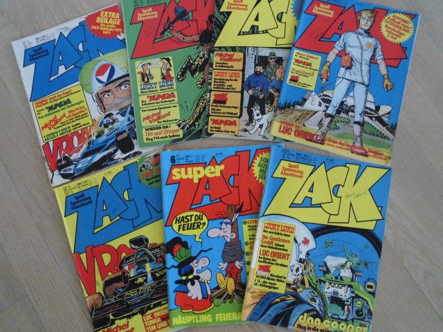 70er Jahre Comics PRIMO ZACK Prima Parade Kauka Fix Foxi FF Super in Bad Kissingen