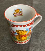 Tasse Bär ❤️ wNEU* rot kariert Blumen Keramik Sammel Hessen - Birstein Vorschau