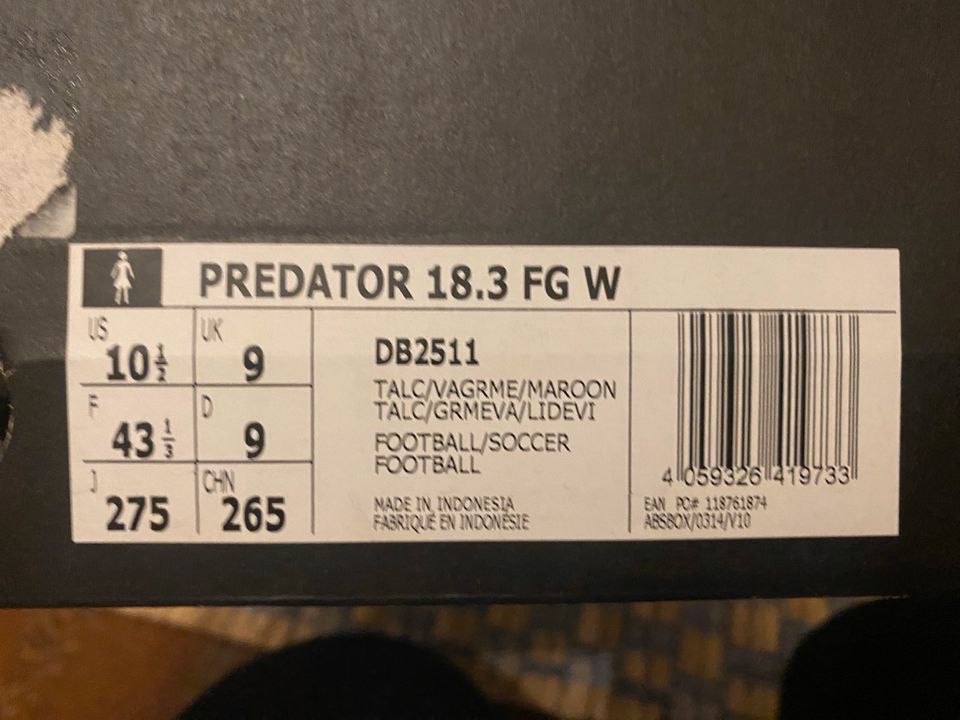 Fußballschuhe Adidas Predator 18.3 in Mügeln