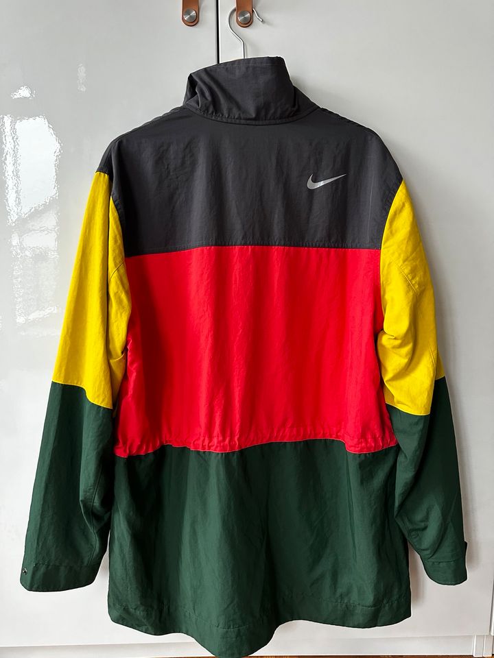 Neu Nike Retro Jacke Gr. L XL Windbreaker Nylonstoff in Marl