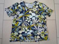 Shirt bunt mit Blumen Muster von C&A Gr. 52 Top Zustand Saarland - Homburg Vorschau