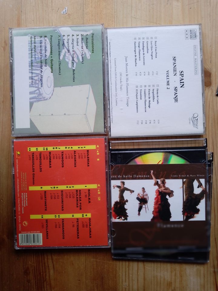 10 CD's FLAMENCO! Spanien, España, Sammlung! in Schleiden