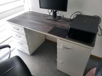 Schreibtisch mit Schubladen und Unterschrank Frankfurt am Main - Oberrad Vorschau