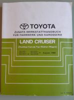 TOYOTA Land Cruiser Werkstatthandbuch Fahrwerk & Karosserie Nordrhein-Westfalen - Hilden Vorschau