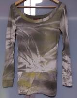 Review Longsleeve Ausschnitt Shirt Pulli Grün Batik 38 M Saarland - Nalbach Vorschau