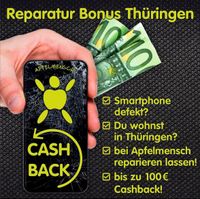 Handy Smartphone Reparatur + 100€ Reparatur Bonus / Geld zurück Thüringen - Hermsdorf Vorschau
