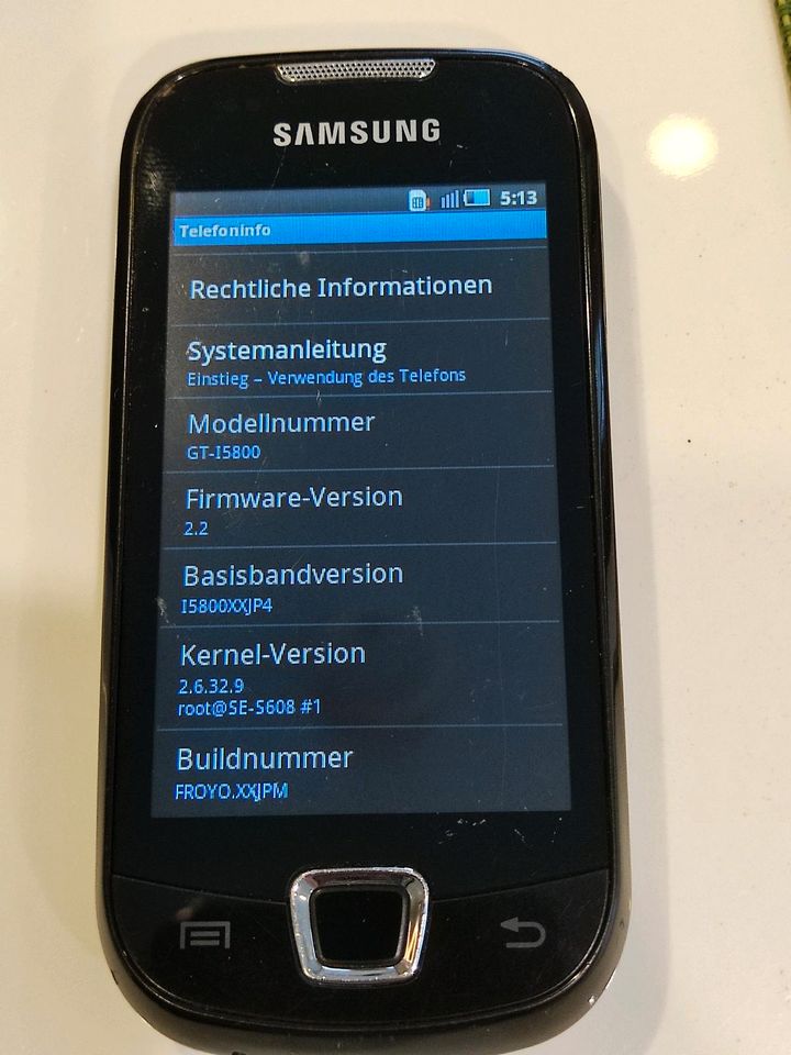 Samsung Galaxy 3, GT-I5800 in Westoverledingen