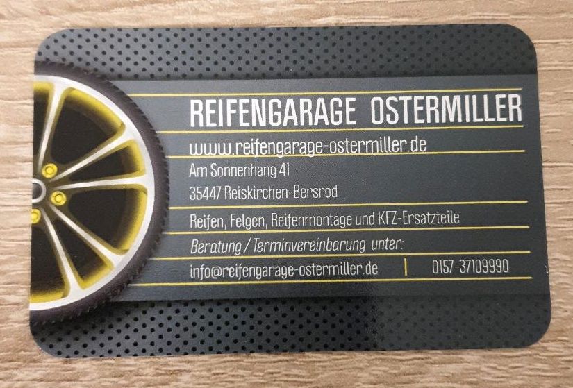Reifenmontage Reifenservice Sommerreifen Allwetterreifen Wuchten in Gießen