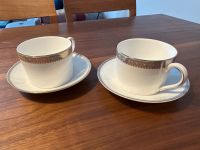 Wedgwood Teetassen (Gold/Platin) Fine Bone China München - Schwabing-West Vorschau