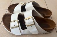 Birkenstock Pantolette „Arizona“ weiß Größe 39 Bayern - Regensburg Vorschau