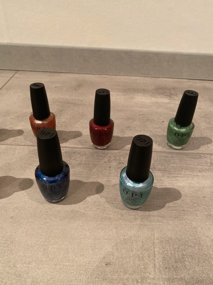 Opi Nail Laquer Nagellack neu Set hochwertig Maniküre in Appenweier