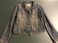 Jeansjacke mit Nieten, used look, Gr. 38 Ludwigsvorstadt-Isarvorstadt - Isarvorstadt Vorschau