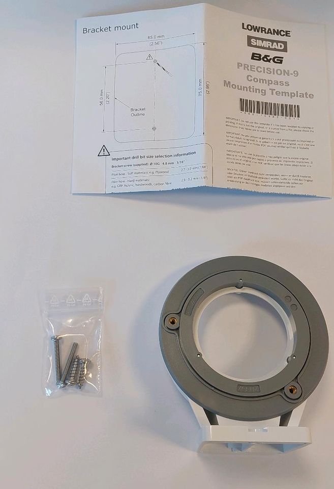 Navico Halterung für Precision 9 Kompass Sensor 003-20741-00 in Molfsee