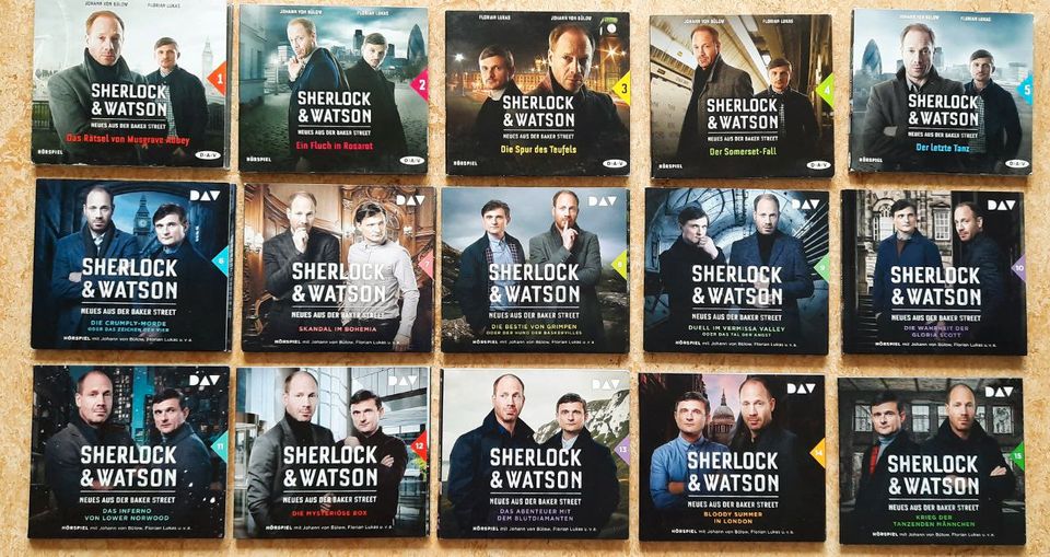 CD Sherlock & Watson Neues aus der Baker Street Staffel 1 2 + 3 in Oberhausen