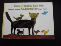 DDR Kinderbuch,Pappbuch, Vier Pfoten hat ein Katzentier Sachsen-Anhalt - Möser Vorschau