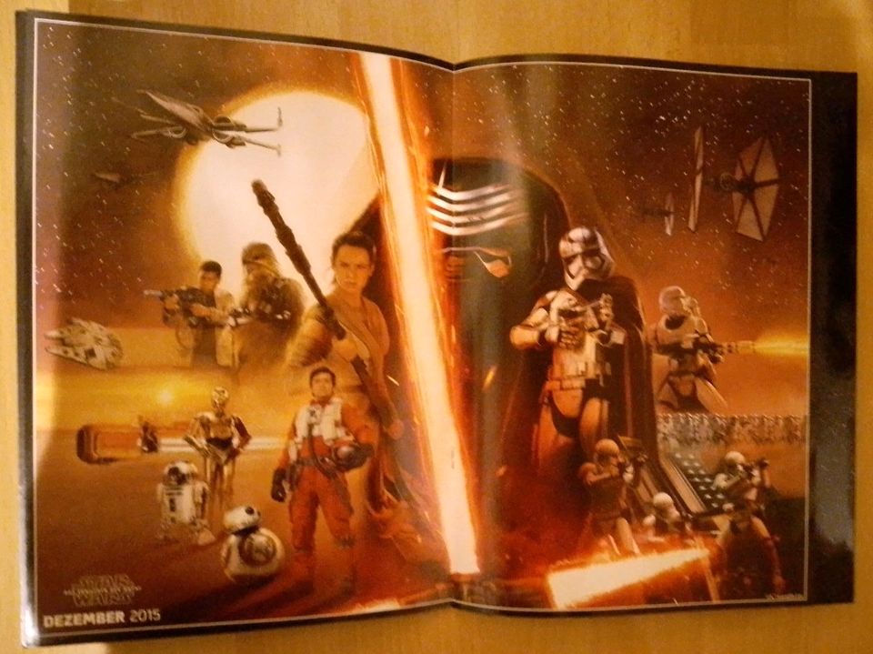 StarWars Sammelalbum komplett rar Figuren Kampf neuwertig Aktion in Olpe