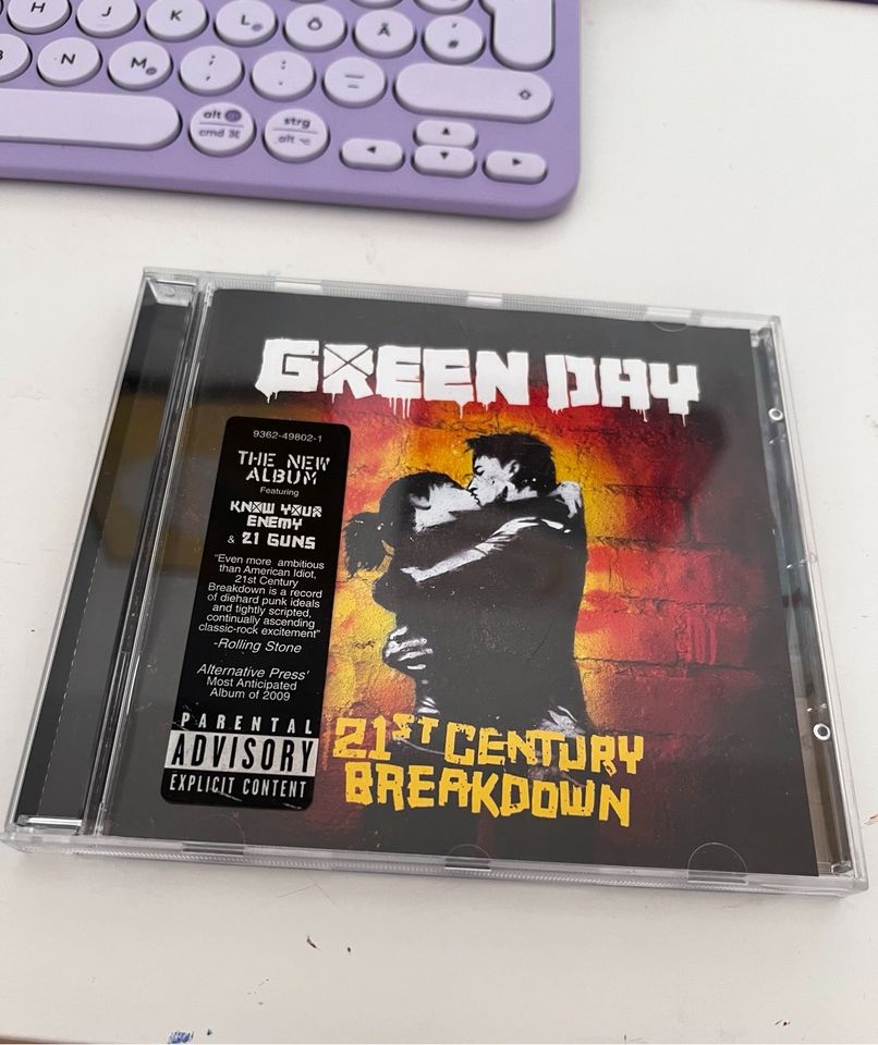 Green Day 21th century Breakdown album CD in Hannover