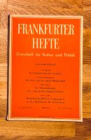 Frankfurter Hefte - Zeitschrift für Kultur und Politik Nordrhein-Westfalen - Minden Vorschau