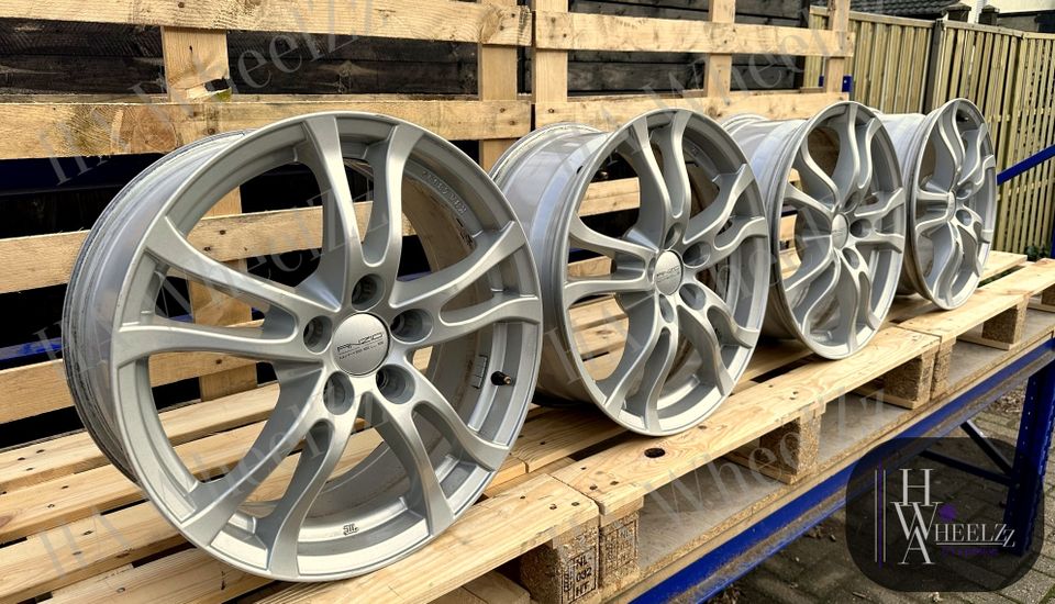 SUPER ZUSTAND ➡️ ANZIO 17 Zoll Alufelgen 5x112 ET42 Felgen ➡️ Mercedes E W211 W212 CLA A B W177 VW Caddy Tiguan Passat B5 B8 CC Audi A4 B6 B7 Q2 TT Q3 Seat Leon Ateca Exeo Skoda Kodiaq Superb Octavia in Bünde