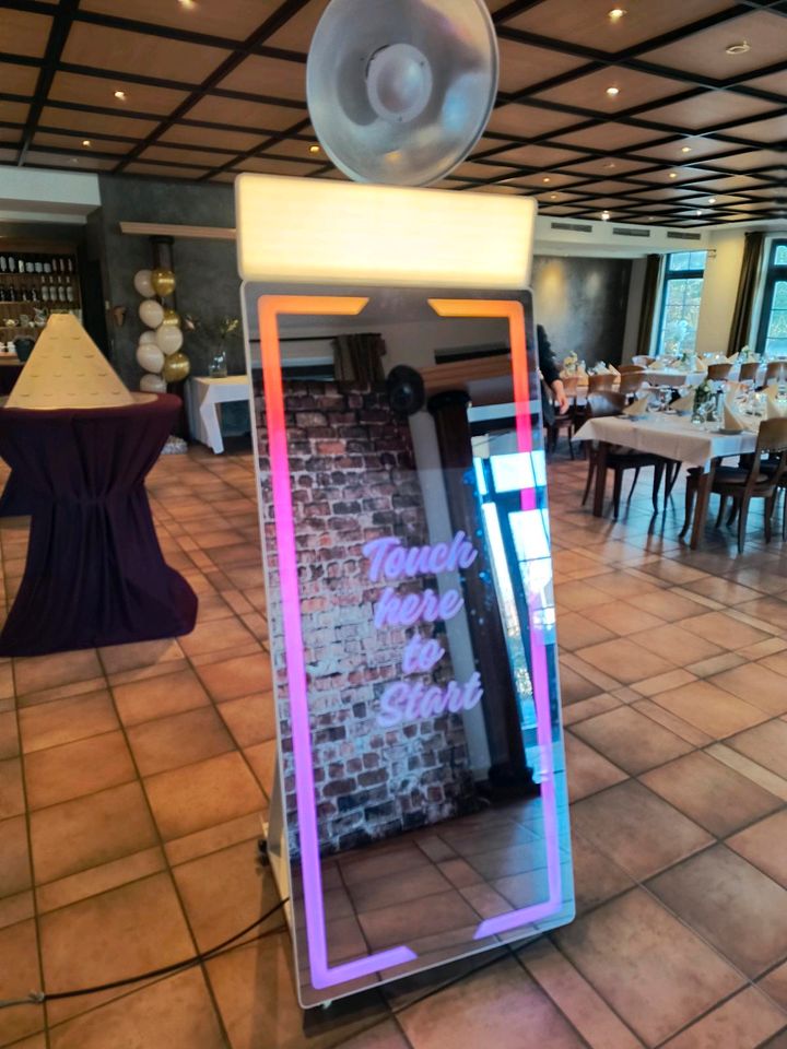 Magic Mirror, Fotospiegel für Hochzeit, Geburtstag in Herford