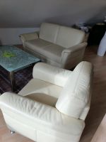 Couch/Sofa und Sessel, Leder Baden-Württemberg - Pfullingen Vorschau