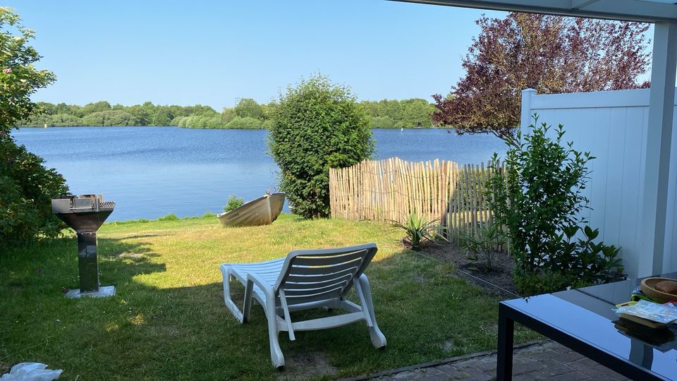 Ferienhaus am Wasser, Angelurlaub, Boot, eigener Seezugang in Halver