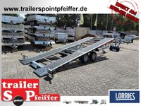 Lorries PLI35-5021 - 3500 kg kippbarer leichter Autotransporter mit ALU Standschienen Niedersachsen - Achim Vorschau