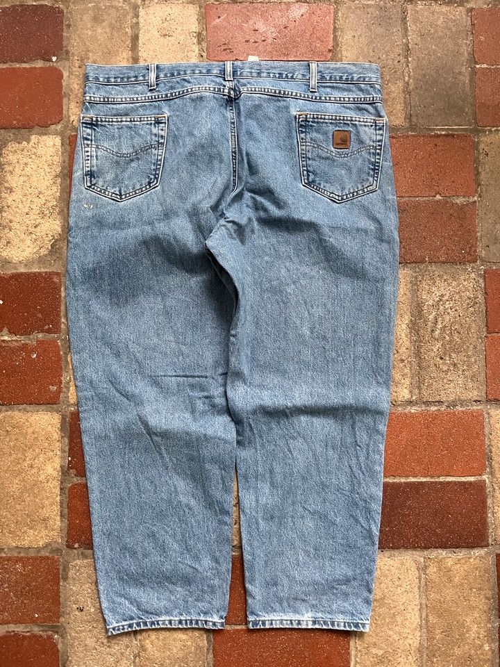 Vintage Carhartt Jeans W46 L30 Hose Übergrösse Blue Jeans in Bochum